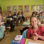 Prvňáčky v dačické základní škole přivítal nový ředitel