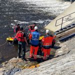 Záchranáři, policisté a hasiči cvičili ve Strakonicích záchranu lidí z vody