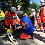 Záchranáři, policisté a hasiči cvičili ve Strakonicích záchranu lidí z vody