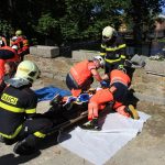 Záchranáři, policisté a hasiči cvičili ve Strakonicích záchranu lidí z vody