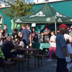 Adam Ťoupalík v první etapě silničního závodu Okolo jižních Čech na stupních vítězů