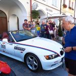 Mezinárodní rallye historických vozidel měla v sobotu zastávku v Třeboni