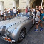 Mezinárodní rallye historických vozidel měla v sobotu zastávku v Třeboni