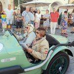 Mezinárodní rallye historických vozidel měla v sobotu zastávku v Třeboni