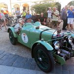 Mezinárodní rallye historických vozidel měla v sobotu zastávku v Třeboni