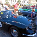 Mezinárodní rallye historických vozidel měla v sobotu zastávku v Třeboni