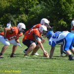 VIDEO: Tábor hostil turnaj v americkém fotbalu Summer Games. Domácí Foxes se utkali s týmy z vyšší soutěže