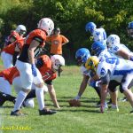 VIDEO: Tábor hostil turnaj v americkém fotbalu Summer Games. Domácí Foxes se utkali s týmy z vyšší soutěže