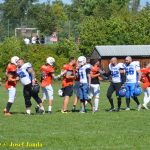 VIDEO: Tábor hostil turnaj v americkém fotbalu Summer Games. Domácí Foxes se utkali s týmy z vyšší soutěže