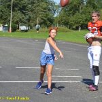 VIDEO: Tábor hostil turnaj v americkém fotbalu Summer Games. Domácí Foxes se utkali s týmy z vyšší soutěže