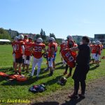 VIDEO: Tábor hostil turnaj v americkém fotbalu Summer Games. Domácí Foxes se utkali s týmy z vyšší soutěže