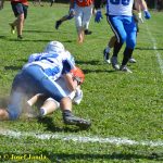 VIDEO: Tábor hostil turnaj v americkém fotbalu Summer Games. Domácí Foxes se utkali s týmy z vyšší soutěže