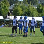 VIDEO: Tábor hostil turnaj v americkém fotbalu Summer Games. Domácí Foxes se utkali s týmy z vyšší soutěže