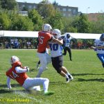 VIDEO: Tábor hostil turnaj v americkém fotbalu Summer Games. Domácí Foxes se utkali s týmy z vyšší soutěže