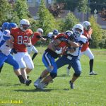 VIDEO: Tábor hostil turnaj v americkém fotbalu Summer Games. Domácí Foxes se utkali s týmy z vyšší soutěže