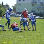 VIDEO: Tábor hostil turnaj v americkém fotbalu Summer Games. Domácí Foxes se utkali s týmy z vyšší soutěže