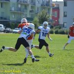 VIDEO: Tábor hostil turnaj v americkém fotbalu Summer Games. Domácí Foxes se utkali s týmy z vyšší soutěže