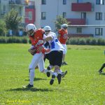 VIDEO: Tábor hostil turnaj v americkém fotbalu Summer Games. Domácí Foxes se utkali s týmy z vyšší soutěže