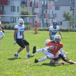 VIDEO: Tábor hostil turnaj v americkém fotbalu Summer Games. Domácí Foxes se utkali s týmy z vyšší soutěže