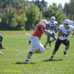 VIDEO: Tábor hostil turnaj v americkém fotbalu Summer Games. Domácí Foxes se utkali s týmy z vyšší soutěže