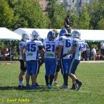 VIDEO: Tábor hostil turnaj v americkém fotbalu Summer Games. Domácí Foxes se utkali s týmy z vyšší soutěže