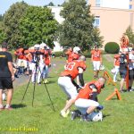 VIDEO: Tábor hostil turnaj v americkém fotbalu Summer Games. Domácí Foxes se utkali s týmy z vyšší soutěže