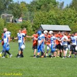 VIDEO: Tábor hostil turnaj v americkém fotbalu Summer Games. Domácí Foxes se utkali s týmy z vyšší soutěže