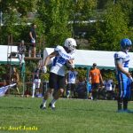 VIDEO: Tábor hostil turnaj v americkém fotbalu Summer Games. Domácí Foxes se utkali s týmy z vyšší soutěže