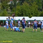 VIDEO: Tábor hostil turnaj v americkém fotbalu Summer Games. Domácí Foxes se utkali s týmy z vyšší soutěže