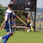 Sedmibranková přestřelka rozjásala fotbalisty Měšic. Rozhodující trefu si schovali na poslední minutu