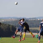 Sedmibranková přestřelka rozjásala fotbalisty Měšic. Rozhodující trefu si schovali na poslední minutu