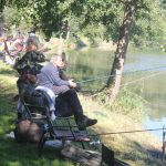 Závodu v Miroticích se zúčastnilo 69 rybářů. Vítěz nachytal šest a půl metru ryb