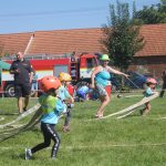 V Miroticích bojovaly týmy mladých hasičů na okresní soutěži. Jde se do finiše