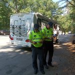 Policejní kontroly u Majdaleny se dnes zaměřily na nelegální převoz migrantů