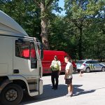 Policejní kontroly u Majdaleny se dnes zaměřily na nelegální převoz migrantů