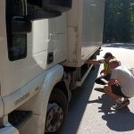 Policejní kontroly u Majdaleny se dnes zaměřily na nelegální převoz migrantů