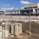 Náměstí před českobudějovickým KD Vltava mění podobu. Revitalizace skončí v prosinci