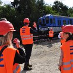 Stavbu nového železničního mostu v Červené si dnes prohlédl ministr dopravy Martin Kupka