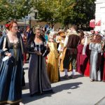 Táborem prošel kostýmovaný průvod s Janem Žižkou na koni. Lékař převzal Cenu města