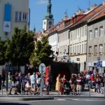 Táborem prošel kostýmovaný průvod s Janem Žižkou na koni. Lékař převzal Cenu města