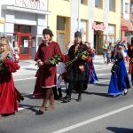 Táborem prošel kostýmovaný průvod s Janem Žižkou na koni. Lékař převzal Cenu města