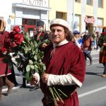 Táborem prošel kostýmovaný průvod s Janem Žižkou na koni. Lékař převzal Cenu města