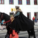 Táborem prošel kostýmovaný průvod s Janem Žižkou na koni. Lékař převzal Cenu města