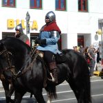 Táborem prošel kostýmovaný průvod s Janem Žižkou na koni. Lékař převzal Cenu města