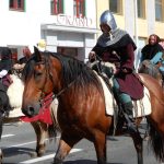 Táborem prošel kostýmovaný průvod s Janem Žižkou na koni. Lékař převzal Cenu města