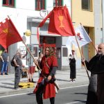 Táborem prošel kostýmovaný průvod s Janem Žižkou na koni. Lékař převzal Cenu města