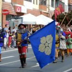 Táborem prošel kostýmovaný průvod s Janem Žižkou na koni. Lékař převzal Cenu města