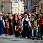 Táborem prošel kostýmovaný průvod s Janem Žižkou na koni. Lékař převzal Cenu města