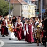 Táborem prošel kostýmovaný průvod s Janem Žižkou na koni. Lékař převzal Cenu města