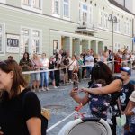 Táborem prošel kostýmovaný průvod s Janem Žižkou na koni. Lékař převzal Cenu města